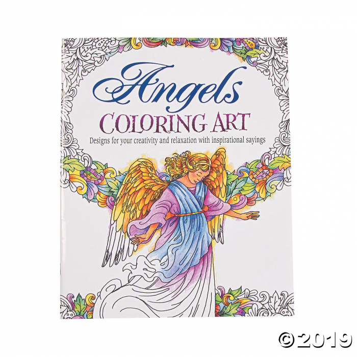 Angels Inspirational Adult Coloring Book (1 Piece(s))