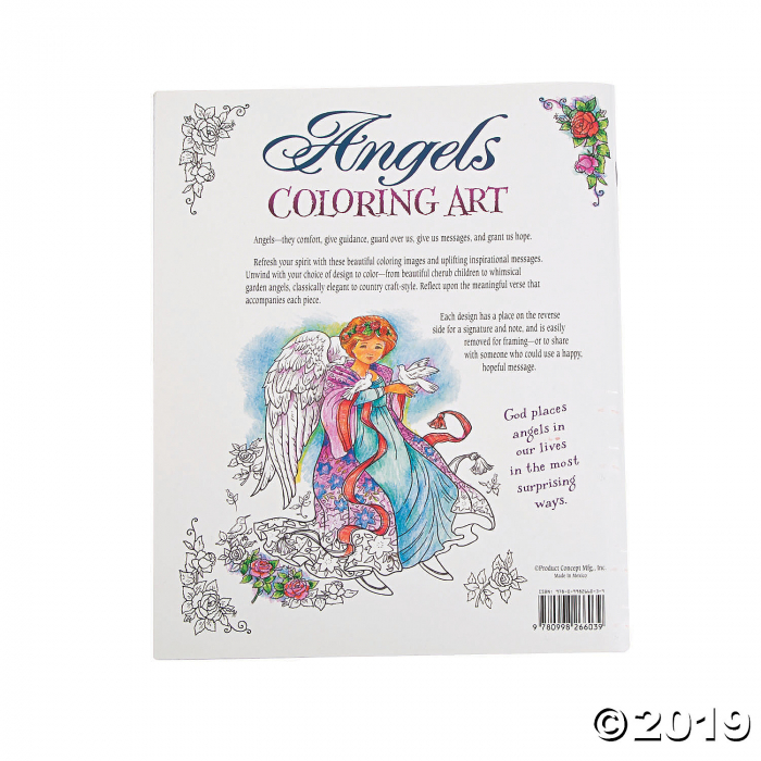 Angels Inspirational Adult Coloring Book (1 Piece(s))