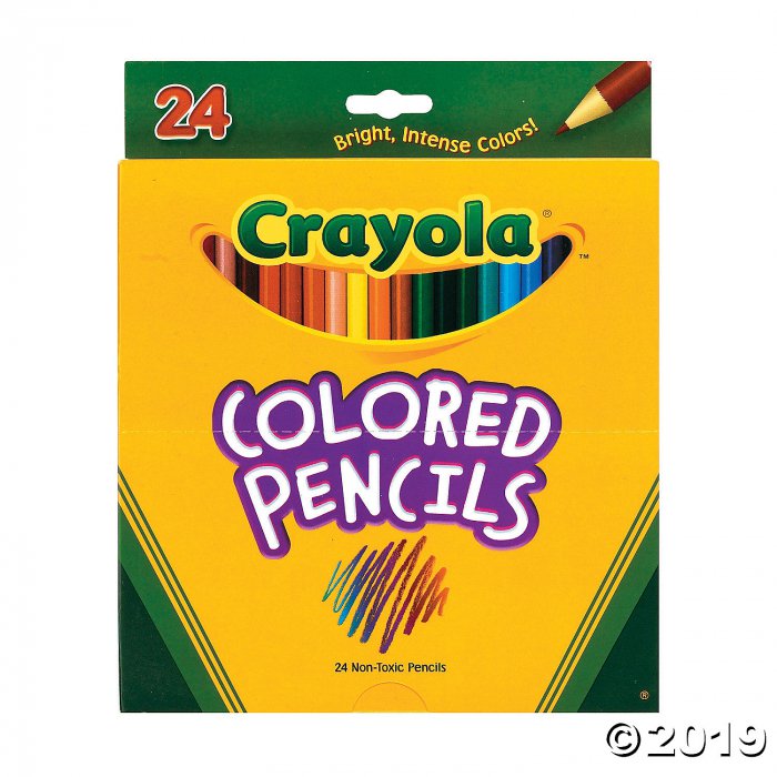 24-Color Crayola® Colored Pencils (1 Set(s))