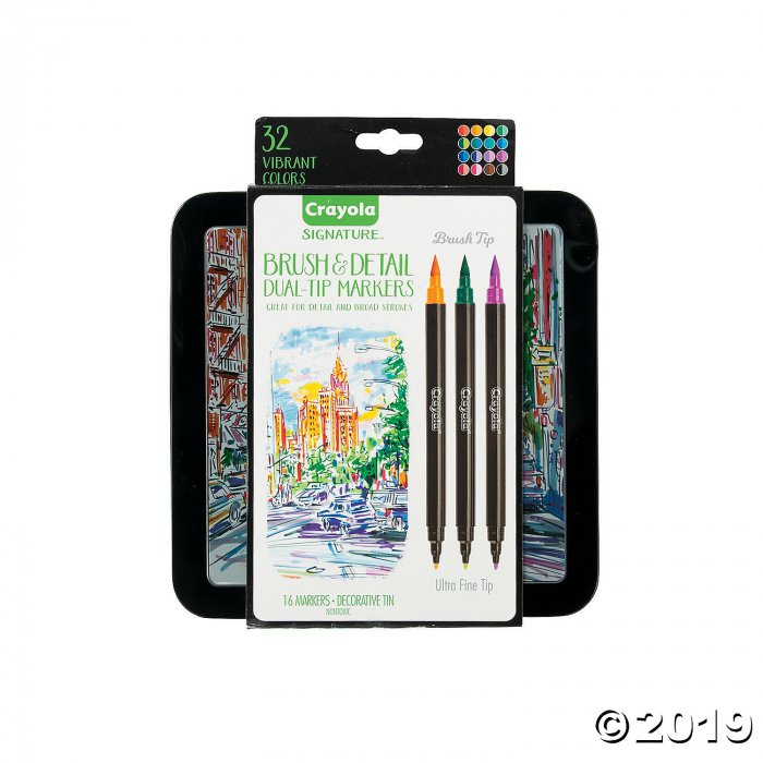 Crayola® Signature Sketch & Detail Dual-Tip Markers (1 Set(s))