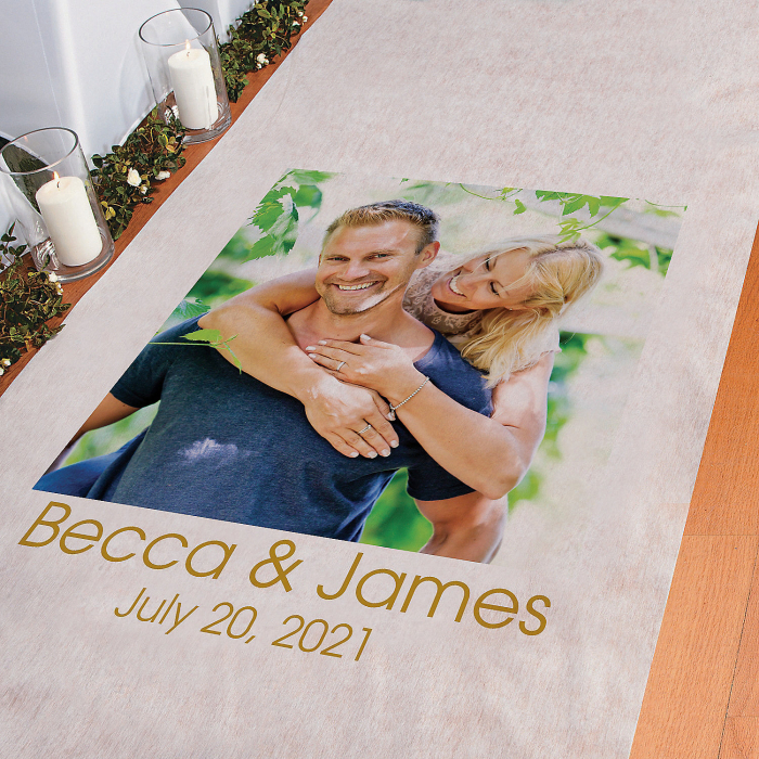 Custom Photo Aisle Runner (1 Piece(s))