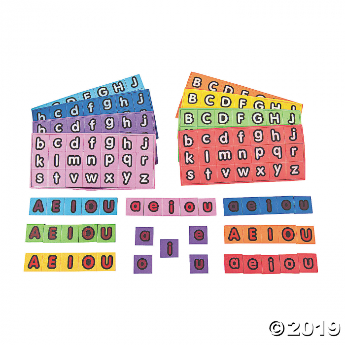 Magnetic Letters - Alphabet Squares (1 Set(s))