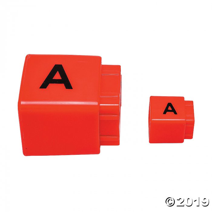 Jumbo Alphabet Unifix® Cubes (1 Set(s))