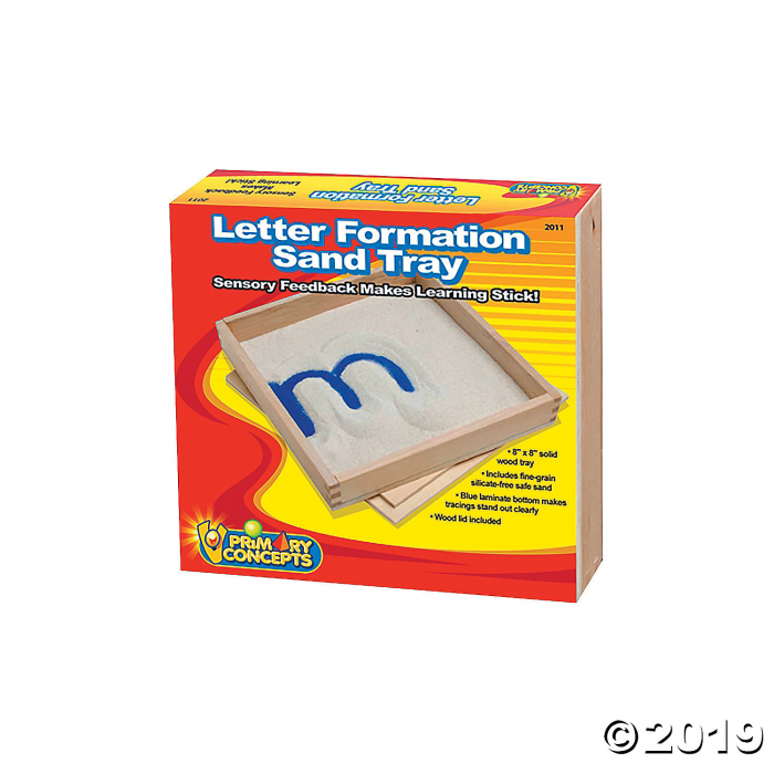 Letter Formation Sand Tray (1 Piece(s)) | GlowUniverse.com