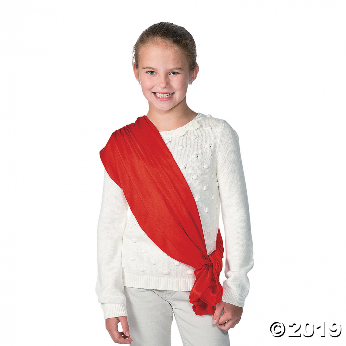Red Costume Belt/Sash (1 Piece(s))