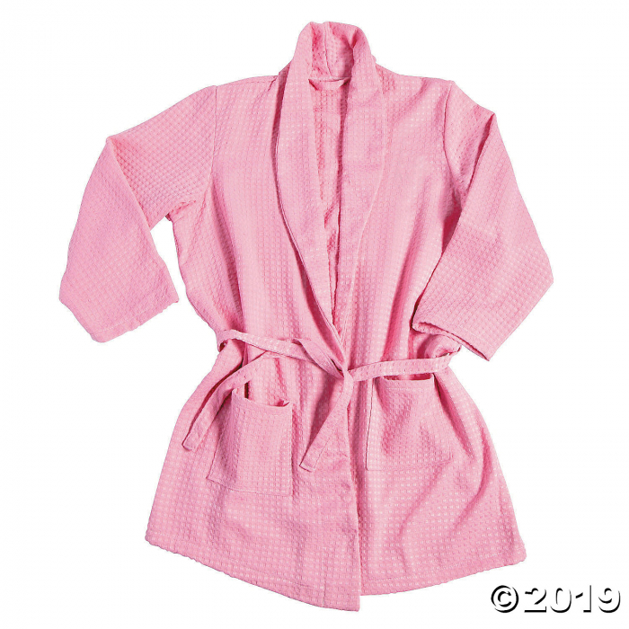 Pink Waffle Robe (1 Piece(s))