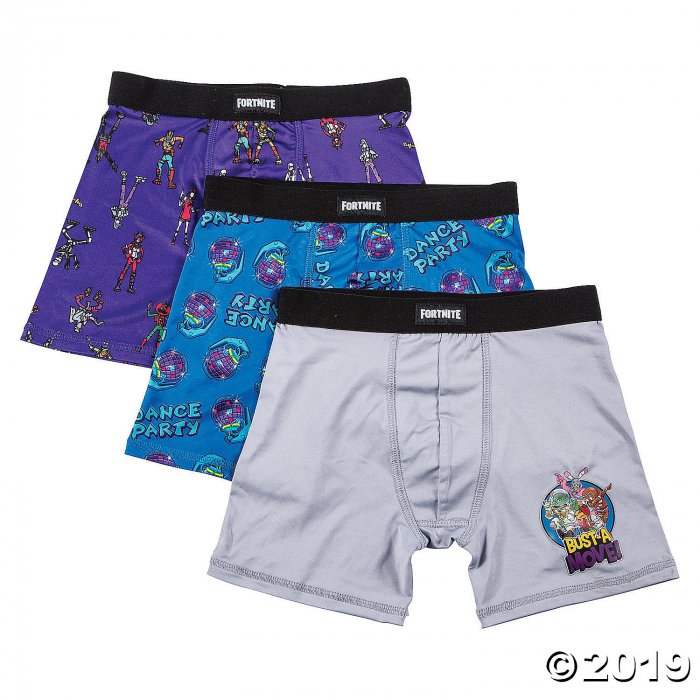 BOYS KIDS CHILDREN Fortnite 2pcs Cotton Boxer Shorts Underwear age