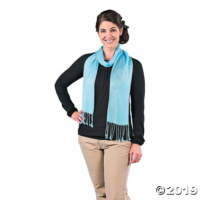 Light Blue Scarf