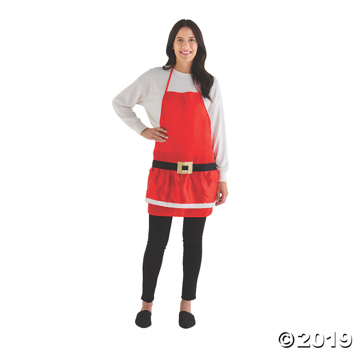 Adult's Santa Apron (1 Piece(s))
