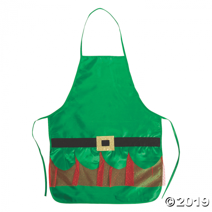 Adult's Elf Apron (1 Piece(s))