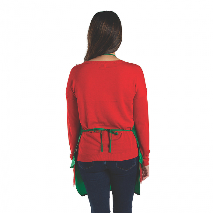 Personalized Adult's Elf Apron (1 Piece(s))