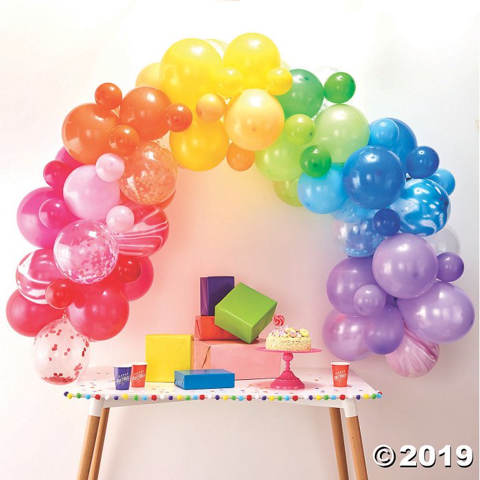 Ginger Ray Bright Rainbow Latex Balloon Arch Kit (1 Set(s))