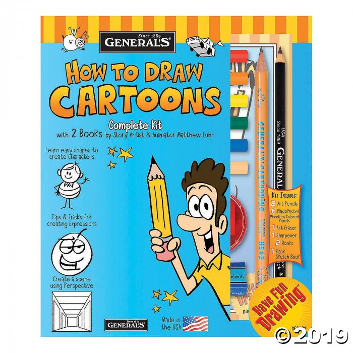 How To Draw Cartoons! Kit (1 Set(s))