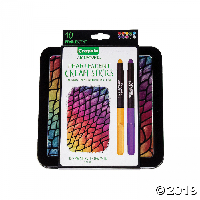 Crayola® Pearlescent Cream Sticks (1 Set(s))