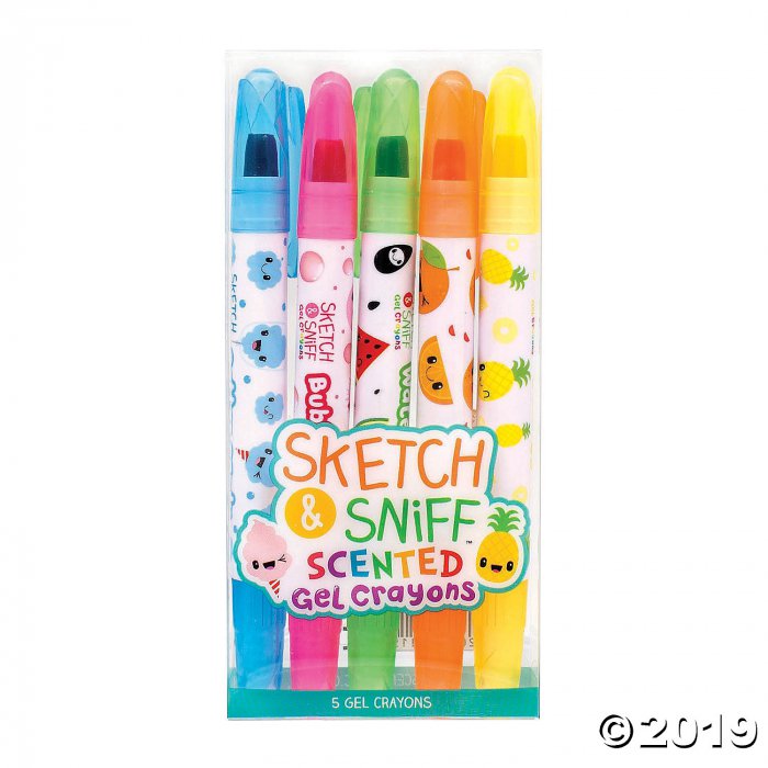 Sketch & Sniff Scented Gel Crayons (1 Set(s))