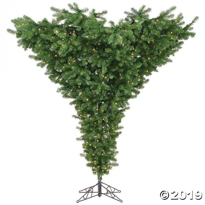 Vickerman 7.5' Upside Down Christmas Tree with Clear Lights (1 Piece(s))