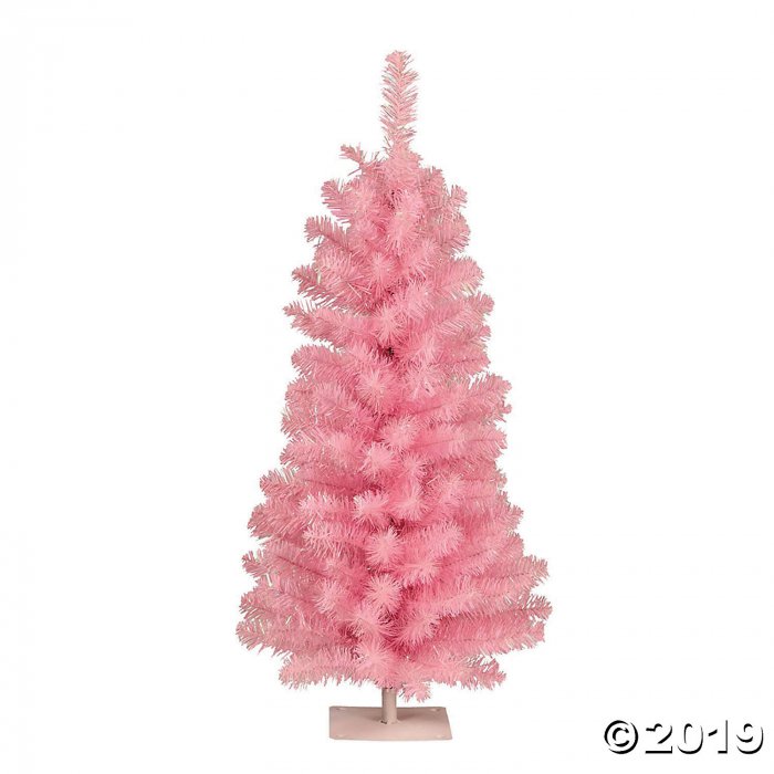 Vickerman 3' x 18" Pink Pine Tree (1 Piece(s))