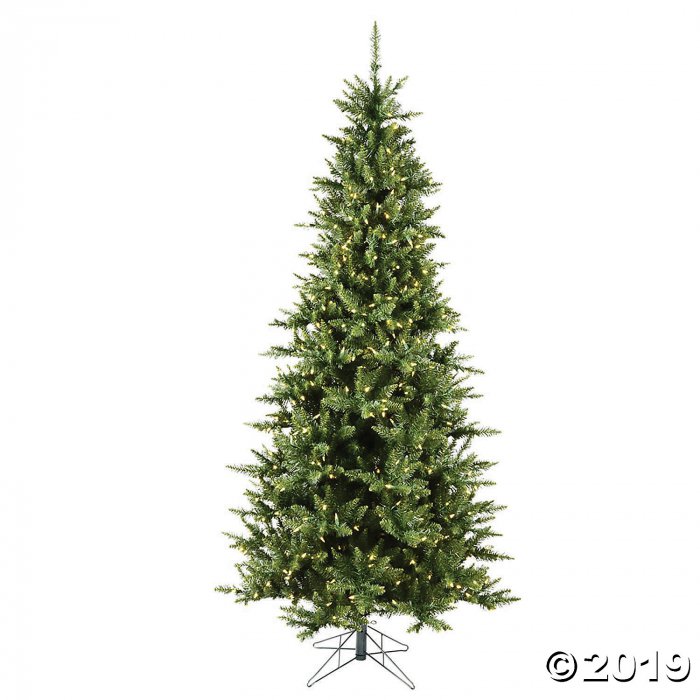 Vickerman 7.5' Camdon Fir Slim Christmas Tree with Warm White LED Lights (1 Piece(s))