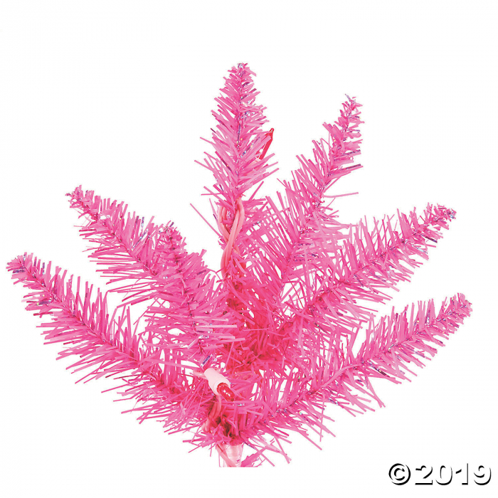 Vickerman 3' Hot Pink Christmas Tree with Pink Lights (1 Piece(s))