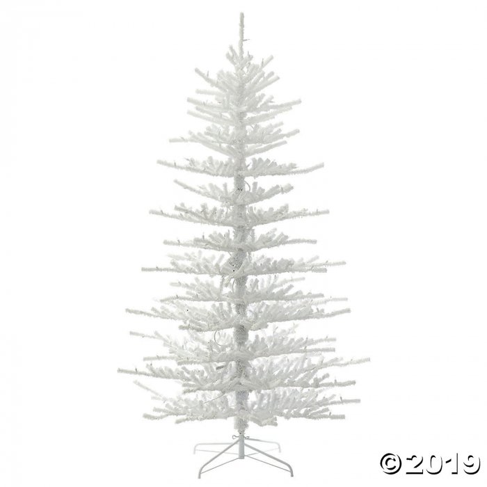 Vickerman 7.5' Flocked Twig Christmas Tree - Unlit (1 Piece(s))