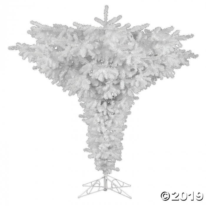 Vickerman 5' Crystal White Spruce Upside Down Christmas Tree - Unlit (1 Piece(s))