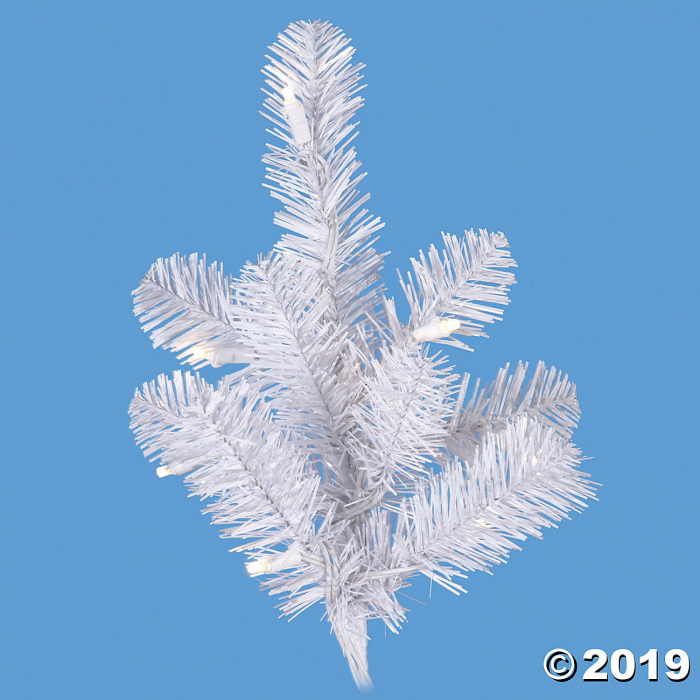Vickerman 5' Crystal White Spruce Upside Down Christmas Tree - Unlit (1 Piece(s))