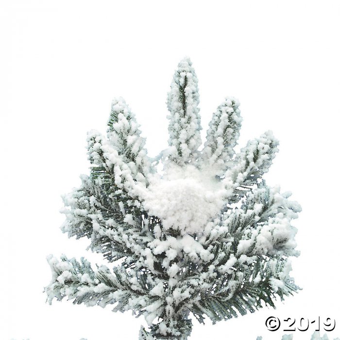 Vickerman 7.5' Flocked Utica Fir Slim Christmas Tree -Unlit (1 Piece(s))