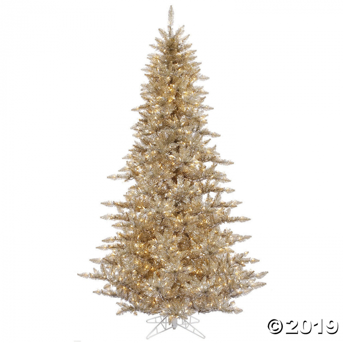 Vickerman 3' Champagne Fir Christmas Tree with Warm White LED Lights (1 Piece(s))