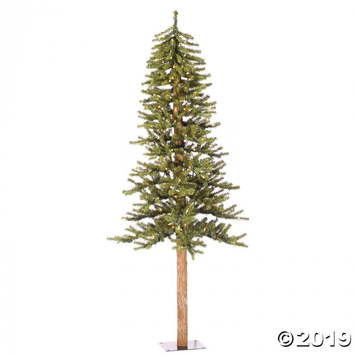 Vickerman 5' Natural Alpine Christmas Tree with Clear Lights (1 Piece(s))