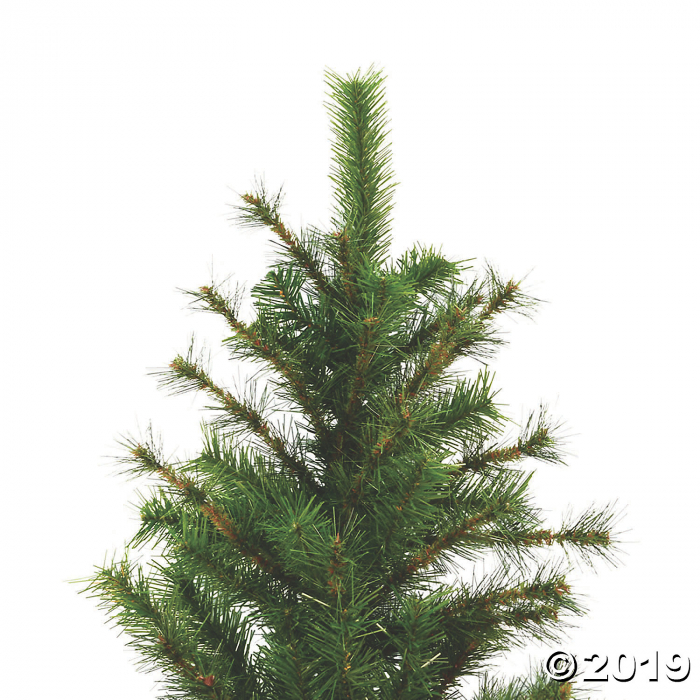 Vickerman 6' Minnesota Pine Half Christmas Tree with Clear Lights (1 Piece(s))
