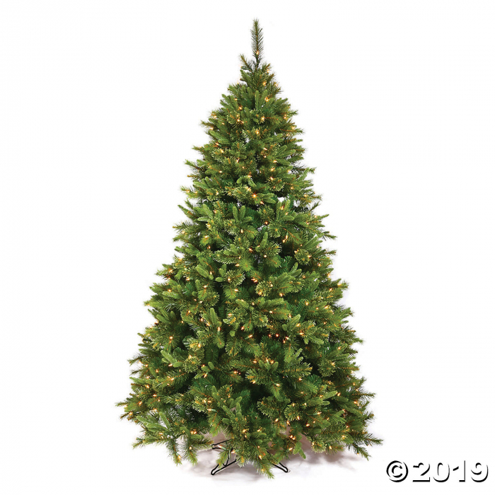 Vickerman 7.5' Cashmere Slim Christmas Tree with Clear Lights (1 Piece(s))