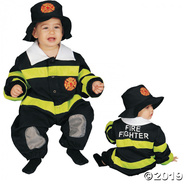 Baby Firefighter Costume - Medium (1 Piece(s)) Baby Firefighter Costume - Medium (1 Piece(s))