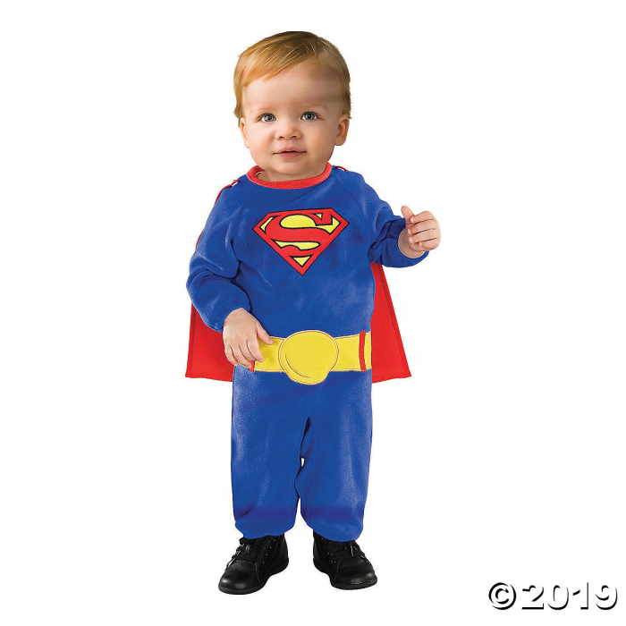 Infant Superman Romper Costume - 3T-4T (1 Piece(s)) | GlowUniverse.com