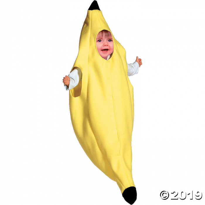 Baby Banana Bunting Costume - 3-9 Months (1 Set(s)) Baby Banana Bunting Costume - 3-9 Months (1 Set(s))