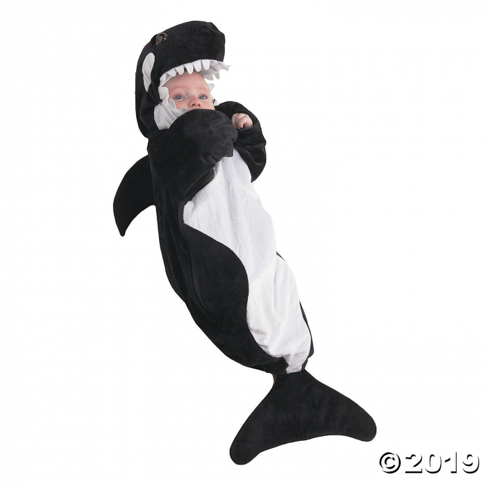 Baby Whale Bunting Costume - 0-6 Months (1 Piece(s)) Baby Whale Bunting Costume - 0-6 Months (1 Piece(s))