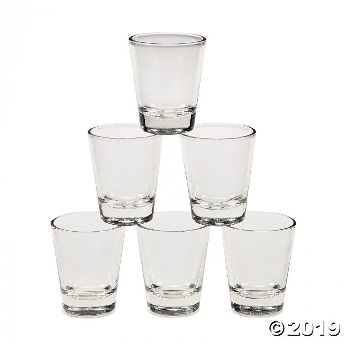 Clear Glass Shot Glasses (Per Dozen)
