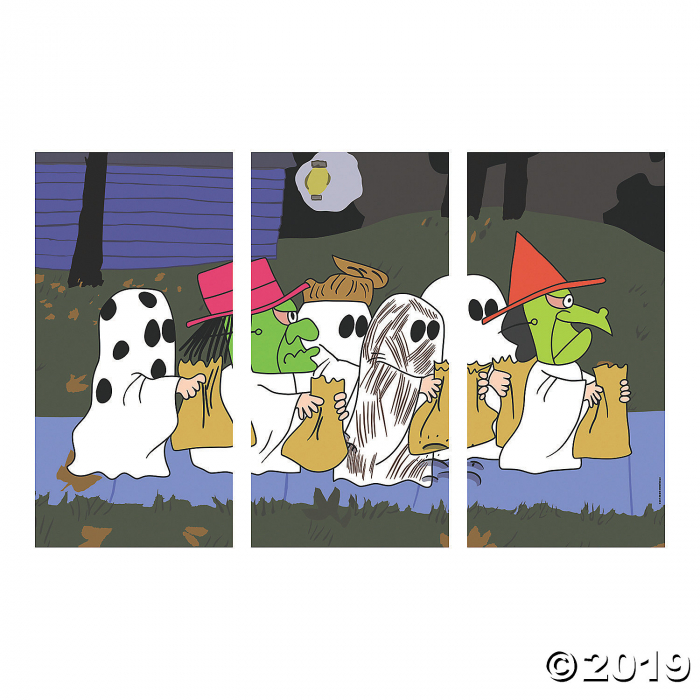 Peanuts® Backdrop Banner Halloween Decoration (1 Set(s))