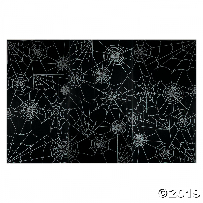 Spider Web Backdrop Halloween Decoration (1 Set(s))