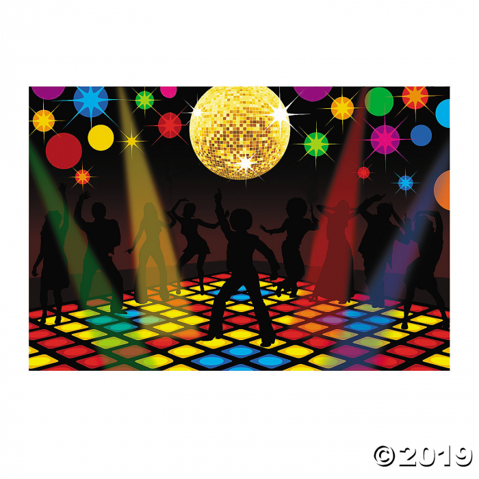 Disco Party Backdrop (1 Set(s))