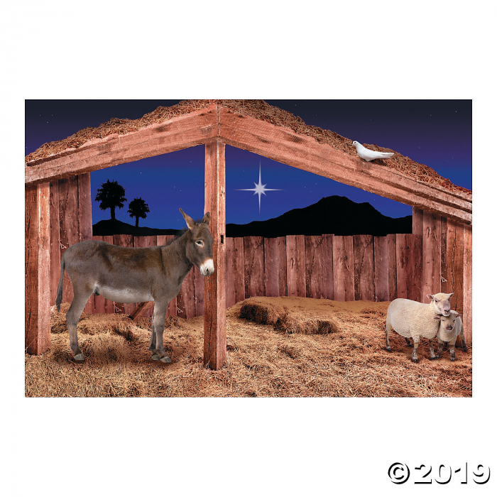Stable Scene Backdrop (2 Piece(s))