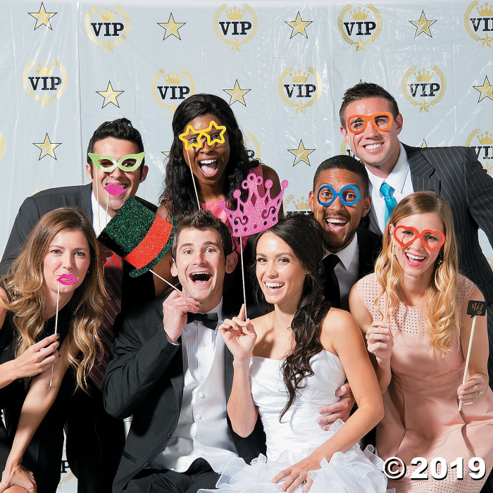 Hollywood VIP Backdrop Banner (1 Set(s))