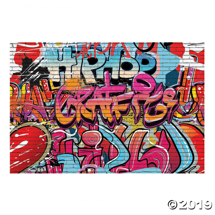 Graffiti Backdrop (1 Set(s))