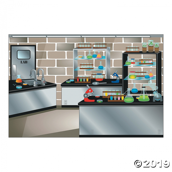 Science Lab VBS Backdrop Banner (1 Set(s))