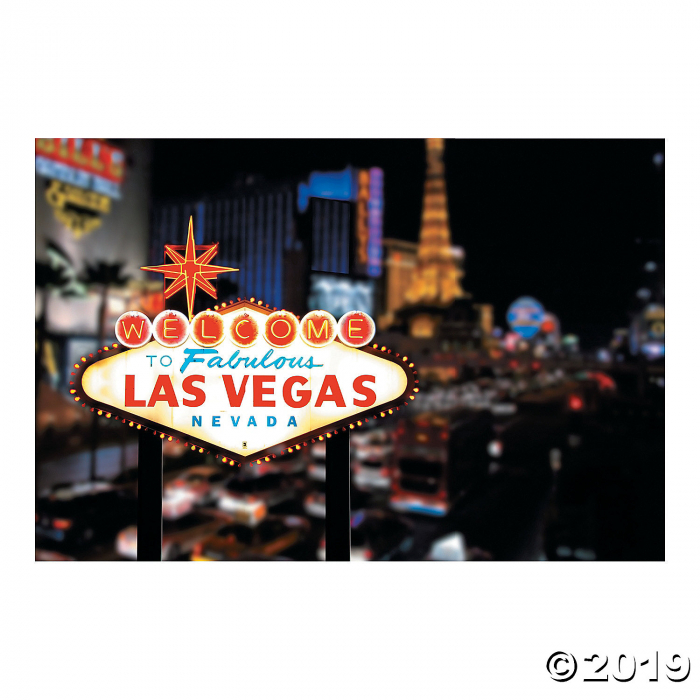 Viva Las Vegas Backdrop (1 Set(s))