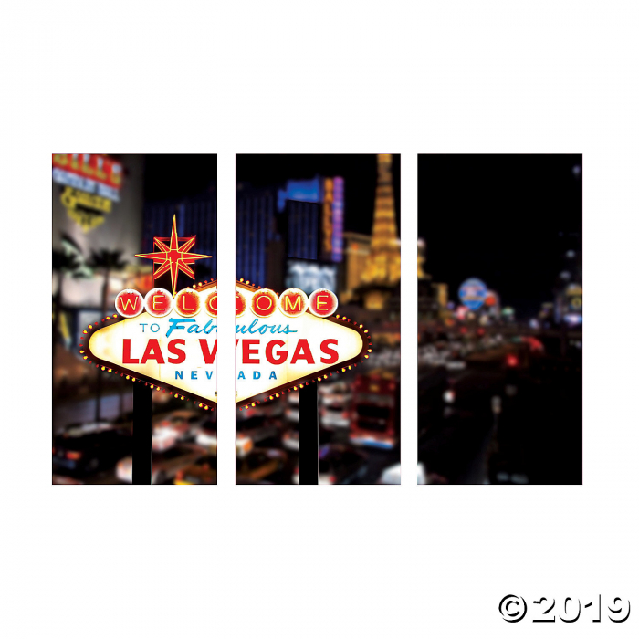Viva Las Vegas Backdrop (1 Set(s))