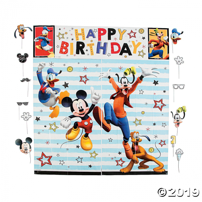Disney® Mickey On The Go Scene Setter & Photo Stick Props (1 Set(s))
