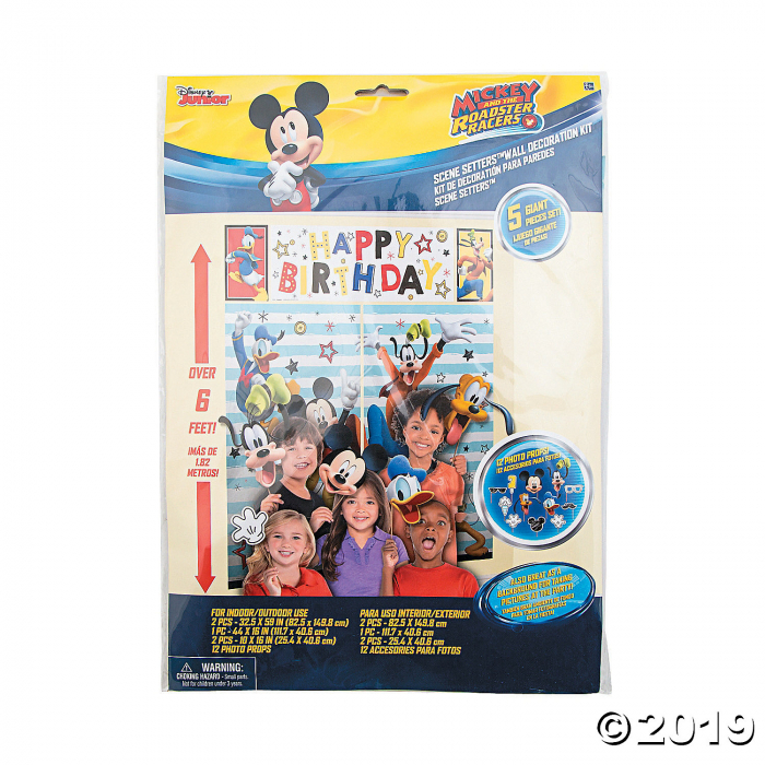 Disney® Mickey On The Go Scene Setter & Photo Stick Props (1 Set(s))