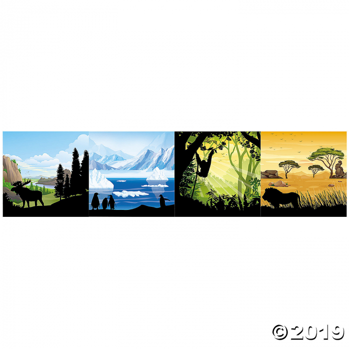 Wild Encounters VBS Biomes Backdrop (1 Set(s))