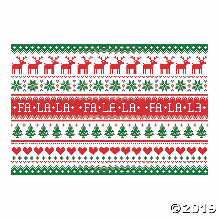 Ugly Sweater Backdrop (1 Set(s))