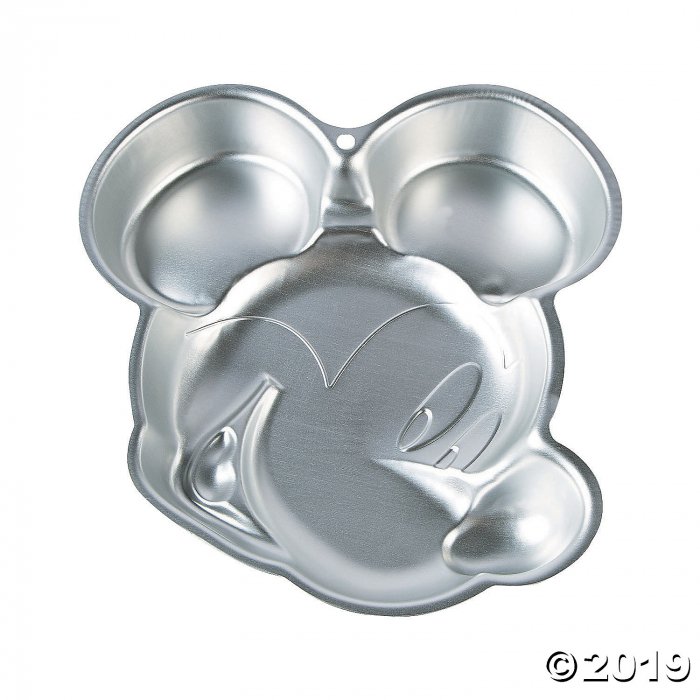 Amazon.com: DisneyParks Exclusive - Mickey Icon Silicone Cake Mold - Black  : Home & Kitchen